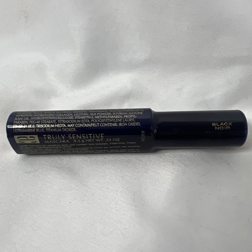 Avon Truly Sensitive Mascara Black‎ Noir .33 Oz SEALED